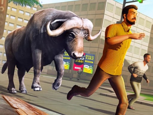 Play: Angry Bull Attack Wild Hunt Simulator Img