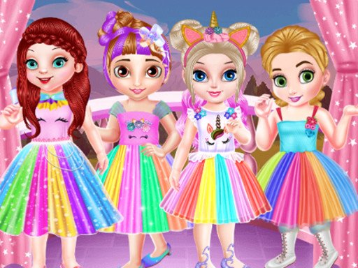 Play: Baby Princesses Unicorn Party Img