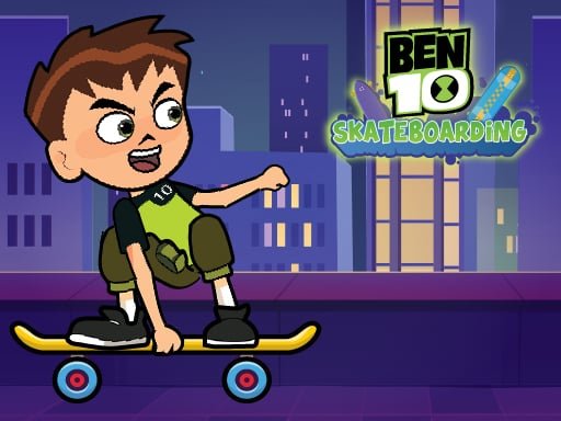 Play: Ben 10 Skateboarding Img