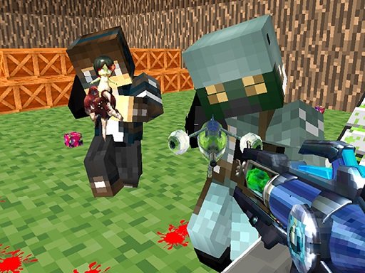 Play: Blocky Gun Paintball Img