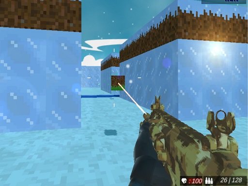 Play: Blocky Swat Shooting Iceworld Multiplayer Img