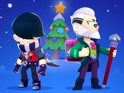 Play: Brawl Stars Christmas Coloring Img