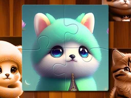 Play: Cute Cat Jigsaw Img