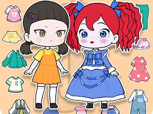 Play: Cute Doll Dress Up Img