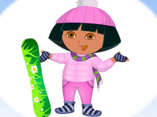 Play: Dora Ski Dress Up Img