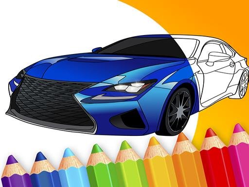 Play: draw Car  Japanese Luxury Cars Coloring Book Img