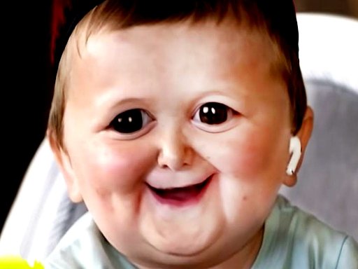 Play: Funny Hasbulla Face Img