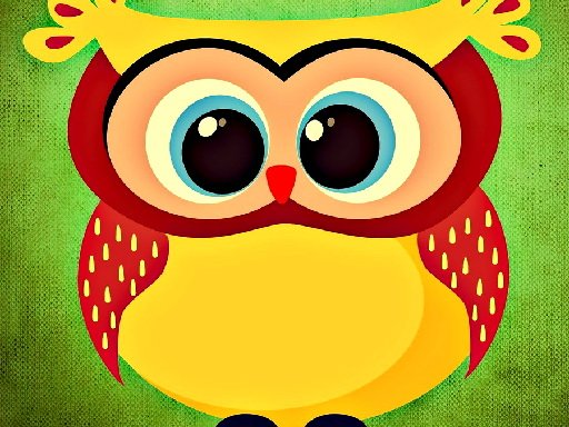 Play: Funny Owls Jigsaw Img