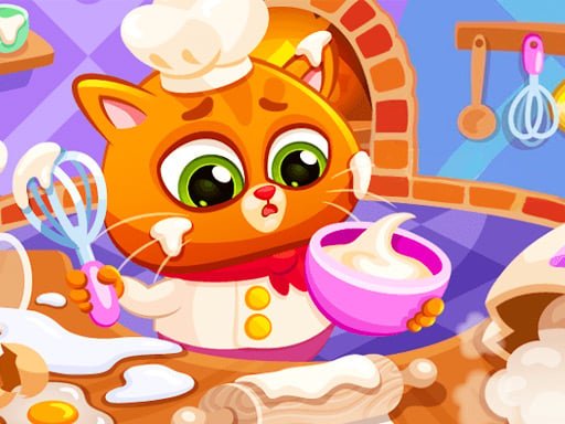 Play: Lovely Virtual Cat At Restaurant Img