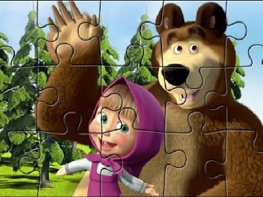 Play: Masha Puzzle Time Img