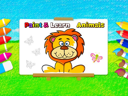 Play: Paint And Learn Animals Img