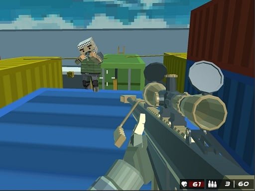 Play: Shooting Blocky Combat Swat Gungame Survival Img