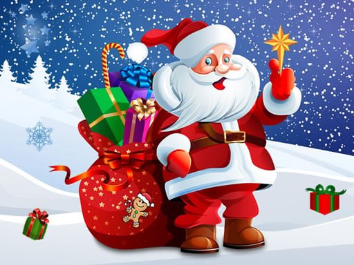 Play: Spot The Differences Christmas Santa Img