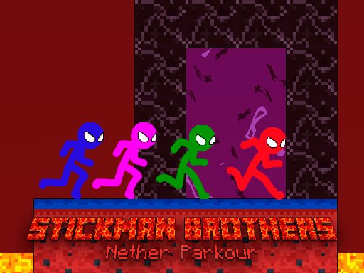 Play: Stickman Brothers Nether Parkour Img