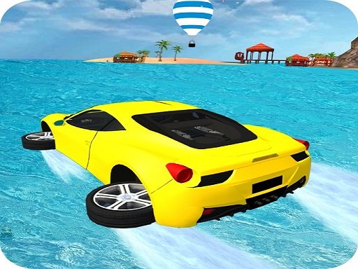 Play: Water Surfing Car Stunts Game 3d Img